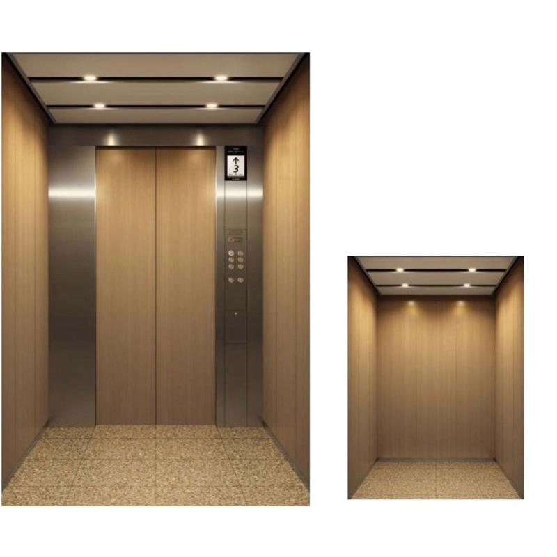 Thang tải khách không có phòng máy